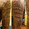 thoms pirate ship sleeve in progress
