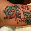 jame's dagger and roses tattoo