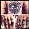 fernandos finger tattoos bear hugs by sanchez