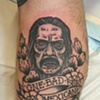 andy's danny trejo one bad mexican tattoo in progress