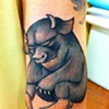 where the wild things are tattoo on ben by sanchez