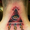 pat's all seeing eye tattoo