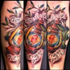heart lantern tattoo on fernando by sanchez tattooer
