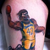 teen wolf tattoo on maccy by sanchez tattooer