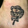 sanders movember skull