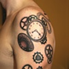 rick's pocket watch tattoo