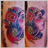 gypsey girl tattoo on patrick by sanchez