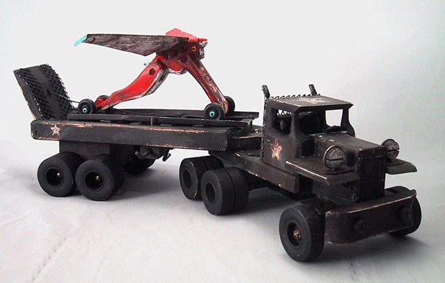Der Gelgenheigt Lastwagen