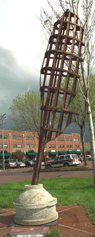 "Sky-Wrighting" at Sioux Falls Sculpture Walk 2009-2010