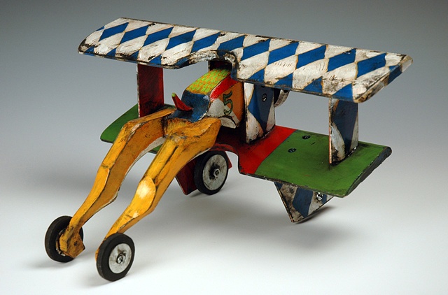 Blue Diamond Biplane