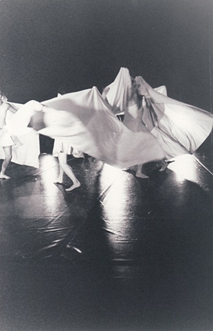 bedsheets of paper 