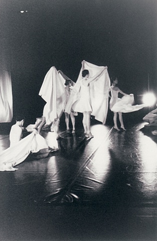 bedsheets of paper