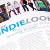 "The Indie Look" Magazine Spread
