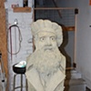 Auguste Rodin in clay