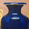 Cobalt Blue Vase, 1898, The White House