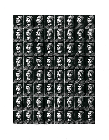 PORTRAIT OF A MAN 64 TIMES