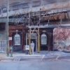 Chicago Ave 'El' Stop