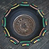 Fruit Stripe Gum
top view