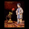 "Rose & Figurine"