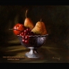 "Fruit in a Pewter Bowl"