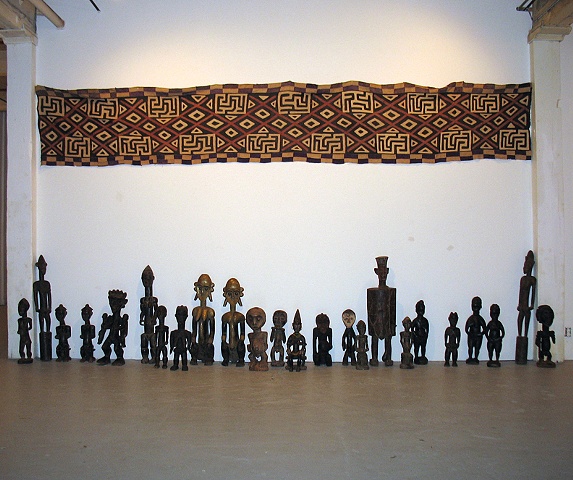 textile & sculpture installation