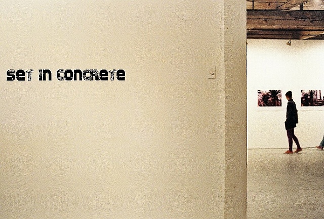 set in concrete