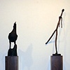 rooster and puppet