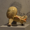 a past presents a future, airplane artifact with drawing