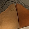 a past presents a future, my broken mountain (highest point in south florida) with wall drawing