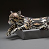 lounging ocelot