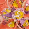 Orange Hubcap (detail)