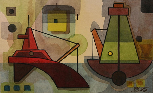 The Submersible And The Floating Tea Pot