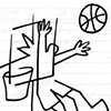 Mis-timed Alley-oop