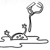 A Pancake Drowning in Syrup