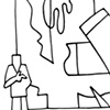 Museum Guard Next to a Matisse