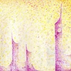 Pointilist Cityscape