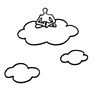 Floating Above the Earth