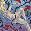 A Naiad Reclines in the Vines