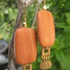 Sandstone With Brass Dangles