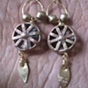 African Brass Earrings