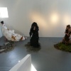 Installation with Three Dresses
