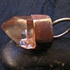 Raw Tangerine Quartz Ring