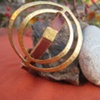 Brass Circles Wristband