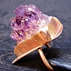 Raw Amethyst Ring