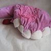 "Mouthy" Mouth and throat stuffed animal sculpture