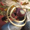Brass and Stone Wristband