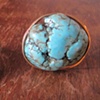 Turquoise Howlite Rings