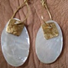 Mother of Pearl and Brass squares