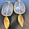 Faceted Quartz Tassel Earrings
