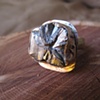 Pyrite Sunburst Ring